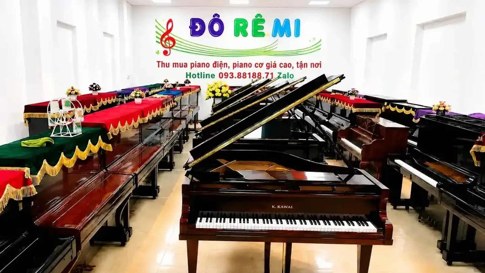 Dịch vụ thu mua piano cơ cũ giá cao tận nơi tại Đô Rê Mi 2000