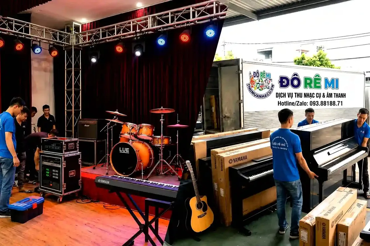 Vận chuyển piano cơ cũ tận nơi an toàn tại TP.HCM