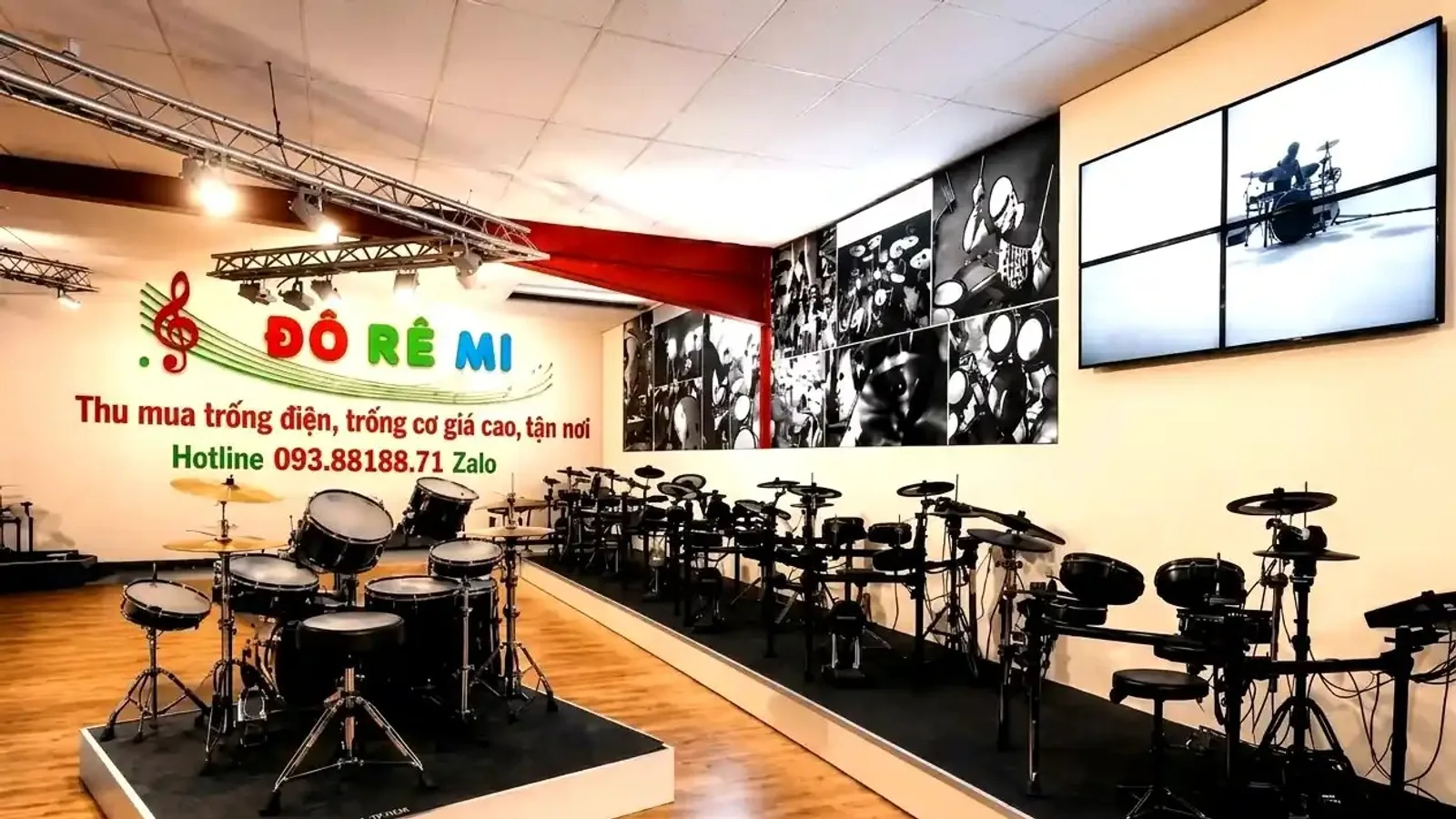 Thu mua bộ trống cơ, trống điện cũ giá cao tại TP.HCM